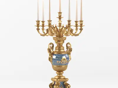 Classic desktop Candlestick BALDI 3D model