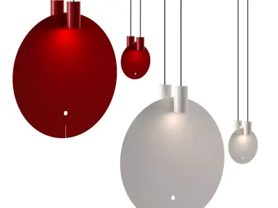 Bijou lamp by Santa and Cole 3D model