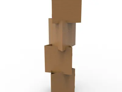 Point of Sale Cardboard Display Stand Texture