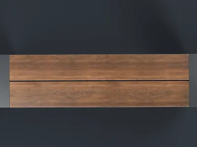 Modern Outdoor Bench 7 PBR Game Ready Low-poly 3D model