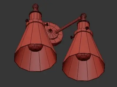 ARM WALL LIGHT 3D model