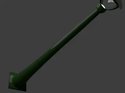 Modern Street Light 3D model