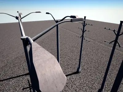 CITYELECTRICITY by mkaplunow Low-poly 3D model