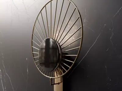 Art Deco Wall Light - Villa Lumi 3D model