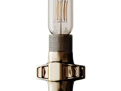 NANDO metal wall light from Karman 3D model