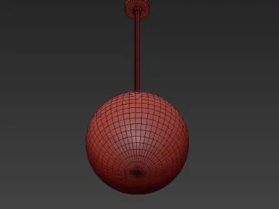 Cedar   Moss Pendant Lamp 3D model