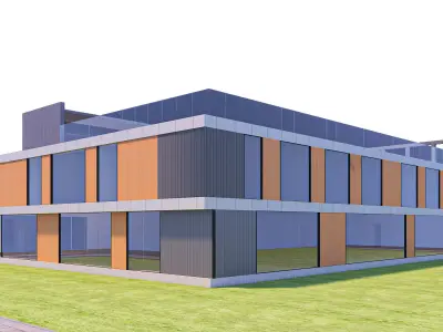 Religious Education Center 3D model