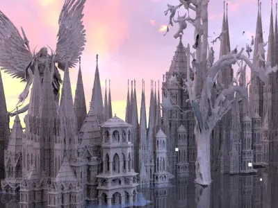 Elven City Rivendell Collection  3D model