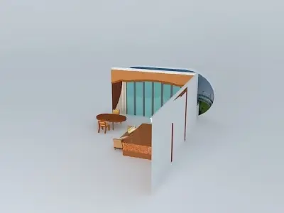 Emirates Palace - Grand Room Free 3D model