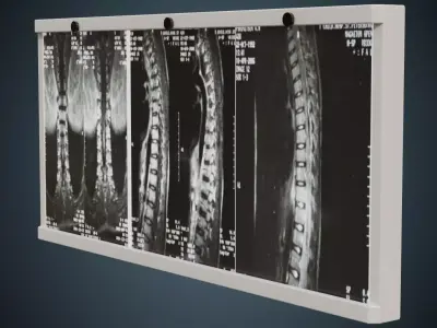 Lightbox 1A Low-poly 3D model