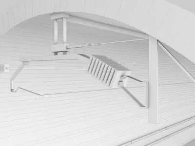  SUBWAY AND TRAIN TUNNEL DESIGN Low-poly 3D model