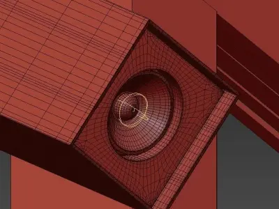 HID lamp 3D model