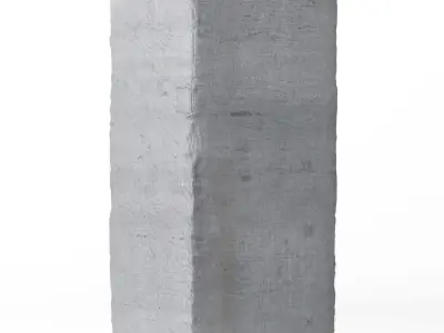Column concrete 3D model