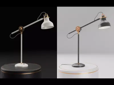 IKEA Ranarp Work Lamp 3D model