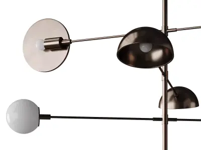 101 Copenhagen Sahn Chandelier 3D model