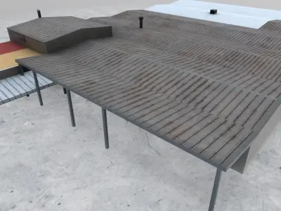 LBSF Storage 1 Low-poly 3D model