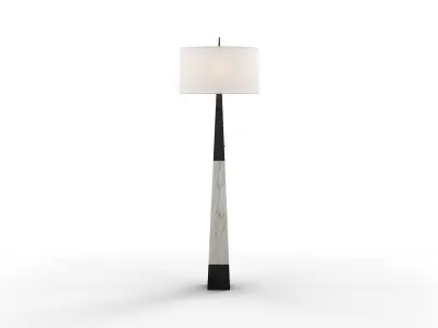 Uttermost Trian Floor Lamp 3D model
