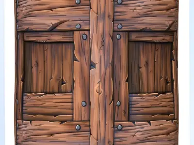 Stylized Wood Seamless Texture Texture