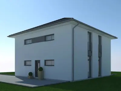 Family House 5 3D model