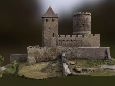 Bedzin Castle 3D model