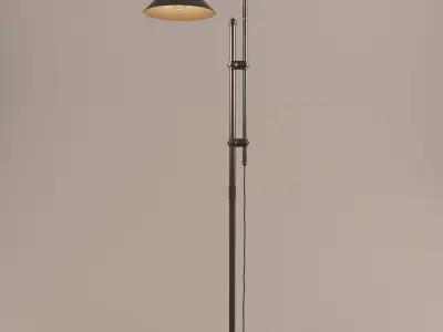 floor metallamp 3D model