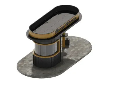 Bus Stop 2 3D model