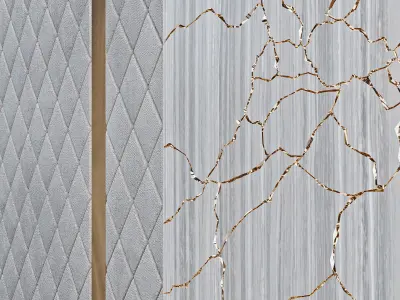 Decorative soft panel 103 3D model