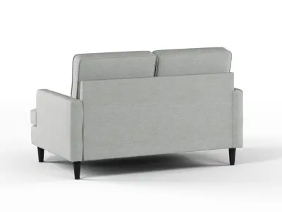 Furniture set Low-poly 3D model