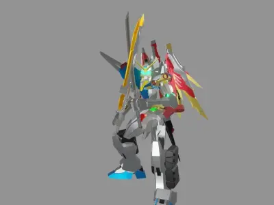 The Mecha Attacker 3 3D model