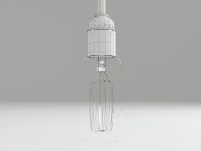 Bulb light 17 3D model