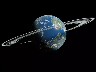 Planet Europa 16K 3D model