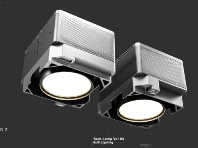 Technical Lamp VOL 03 3D model