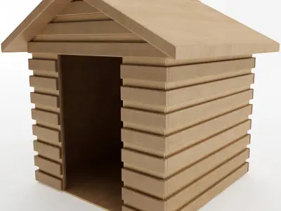 Dog House 3D model