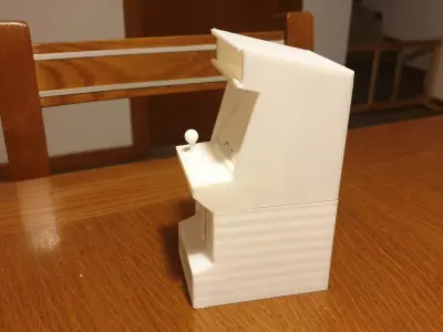 ARCADE MINI CABINET RASPBERRY CASE 3D print model