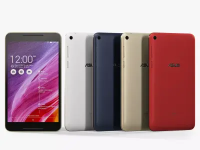 Asus Fonepad 8 FE380CG Low-poly 3D model