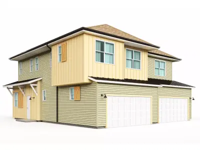 Single Family House-2 3D model