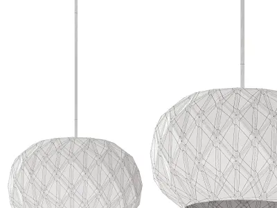 Tetra Large Pendant By Elk Home 3D model