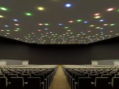 3d model Auditorium MICO  3D model