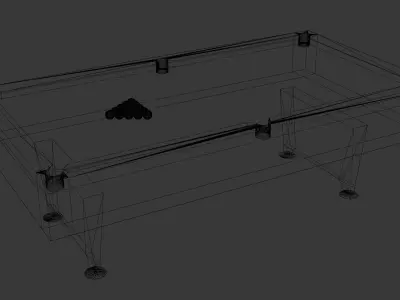 POOL TABLE 3D model