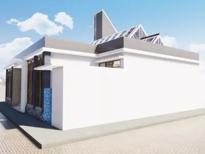 Mosque Konsultan Properti Indonesia 2 3D model