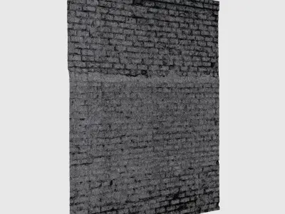 Cool Brick Wall 3D model