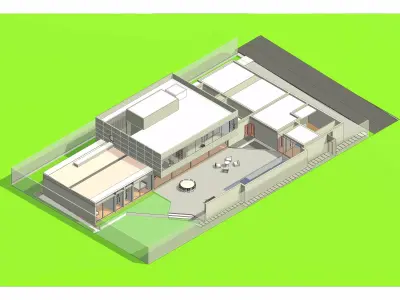 Modern Contemporary Villa 3D model