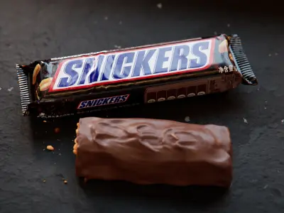 Snickers Bar 3D model