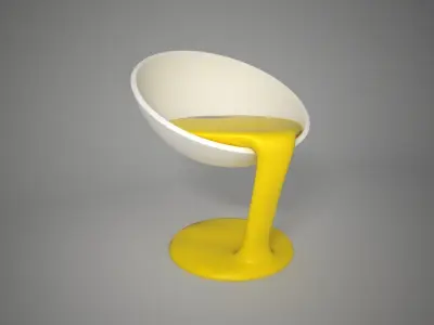 08 MELTHING CHAIR  3D model