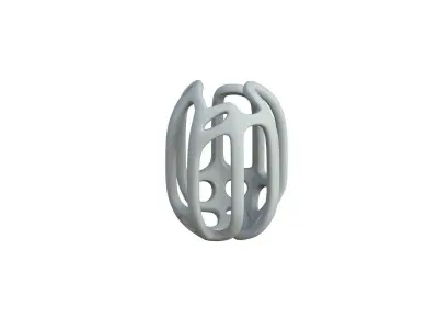 SciFi Cube Object No 15499 Low Poly Shape Texture