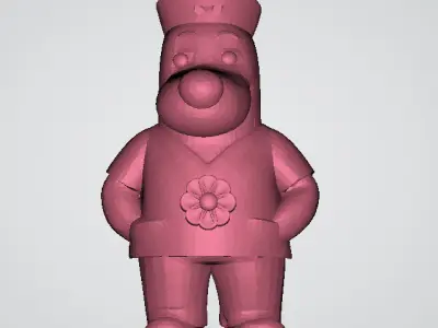 Peace toy 3D print model