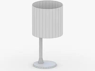 1380 - Table Lamp Low-poly 3D model