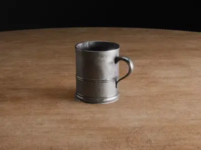 Pirate Table - Blender Scene 3D model