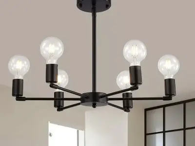 Hanging chandelier 3D model
