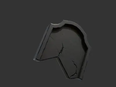 STYLIZED GRAVEYARD PACK Low-poly 3D model